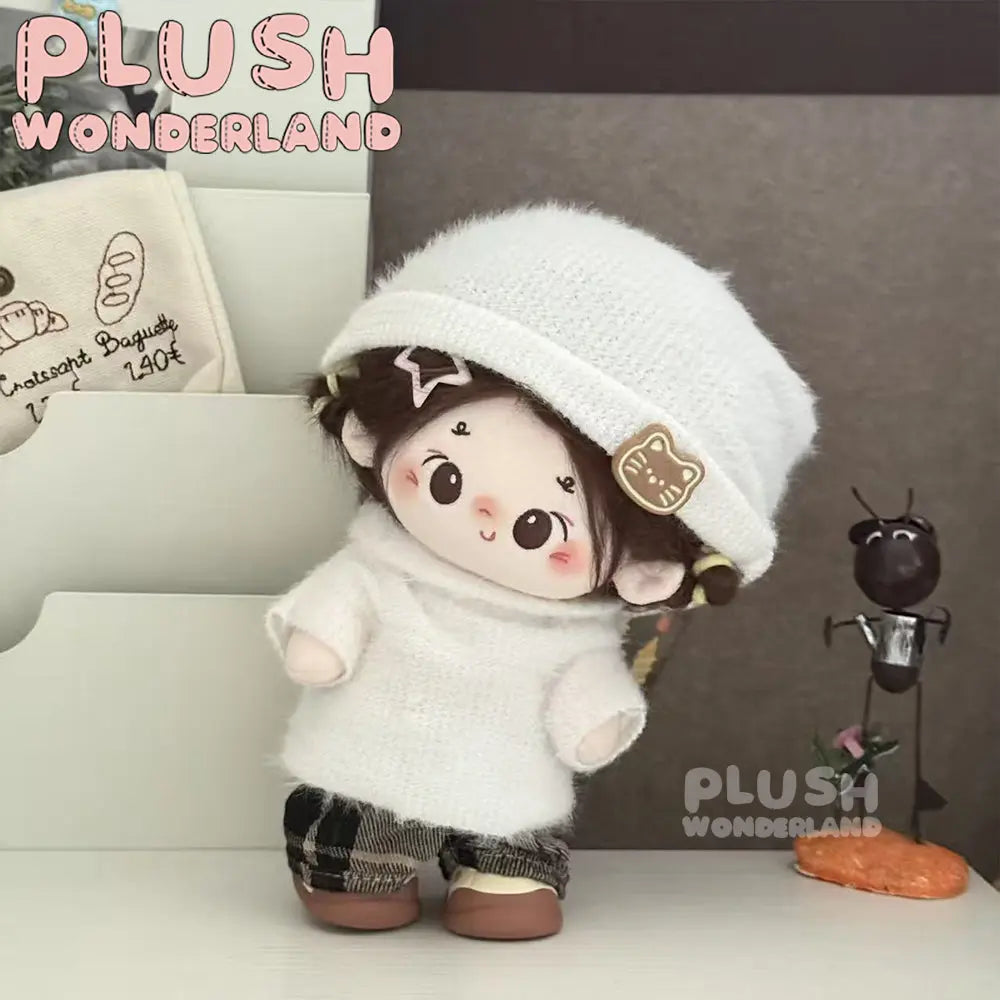 [20CM Doll Clothes] Cute Dress & Overalls Outfit Set