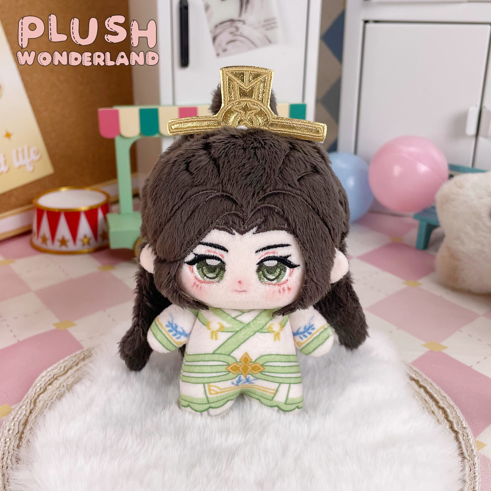 【Musteranfertigung】【10 cm Puppe】Plüschtier „Wunderland Moonlit Commander“ (10 cm) – Fanartikel