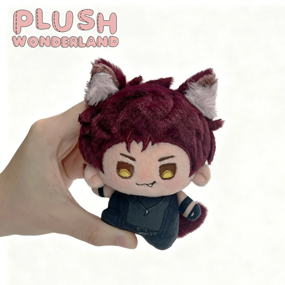 【PREVENTA】PLUSH WONDERLAND Lobo Rojo 10CM Muñeco Colgante Llavero HECHO POR FANS