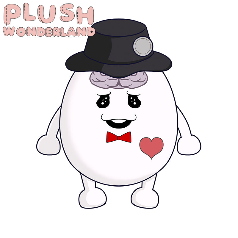 【POLL FAILED】PLUSH WONDERLAND Boiled Egg 35CM Cotton Plush Doll FANMADE