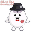 【POLL FAILED】PLUSH WONDERLAND Boiled Egg 35CM Cotton Plush Doll FANMADE