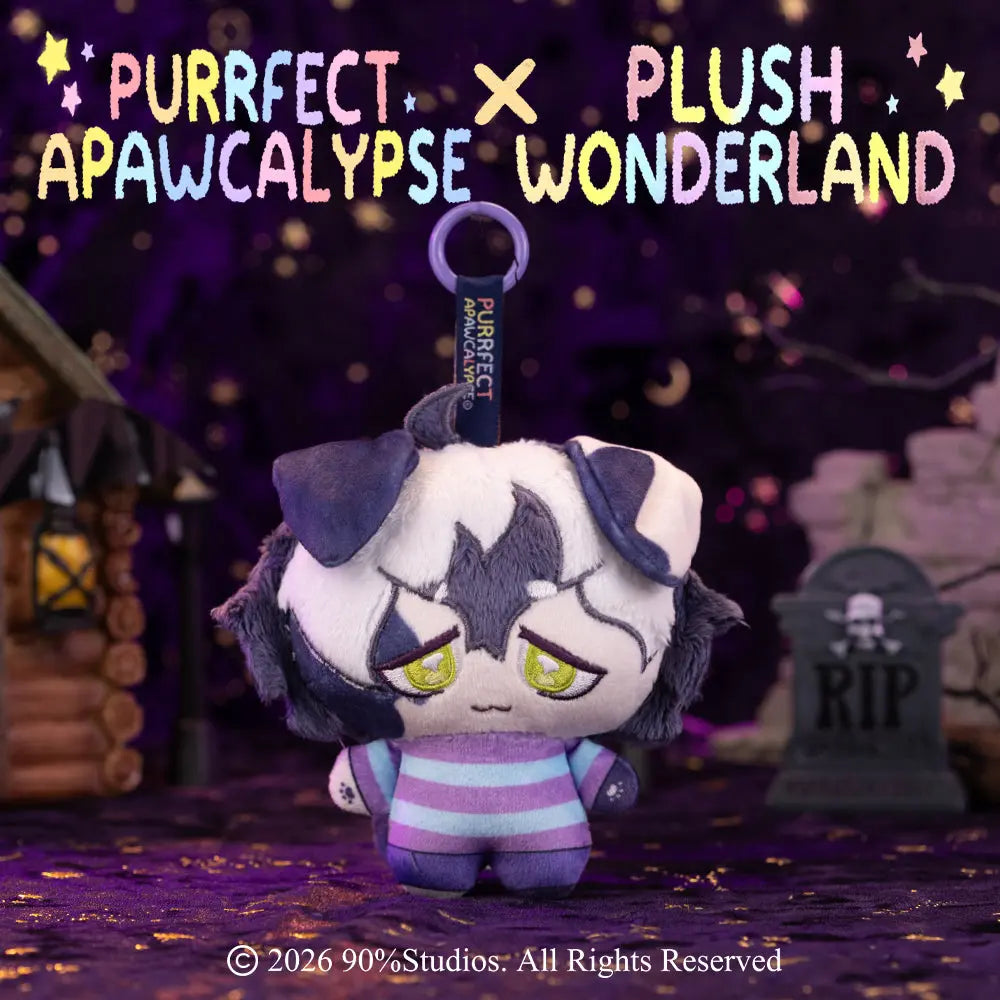 [10CM Doll] [Authorized] Purrfect Apawcalypse Plushie Keychain