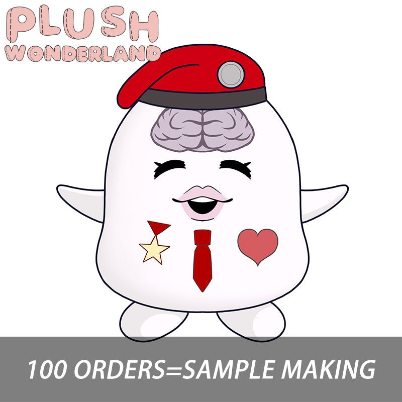 【Plüschtier-Design】PLUSH WONDERLAND Weißes Jelly 35CM Baumwollplüschtier FANMADE