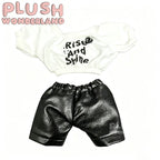 [20CM Doll Clothes] Black‑White Rhythm Sweet‑Cool Set