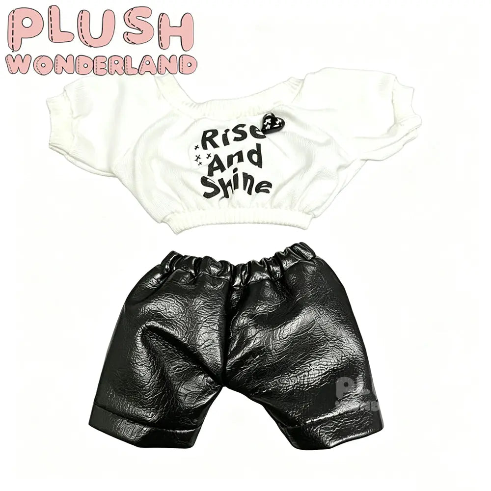 [20CM Doll Clothes] Black‑White Rhythm Sweet‑Cool Set