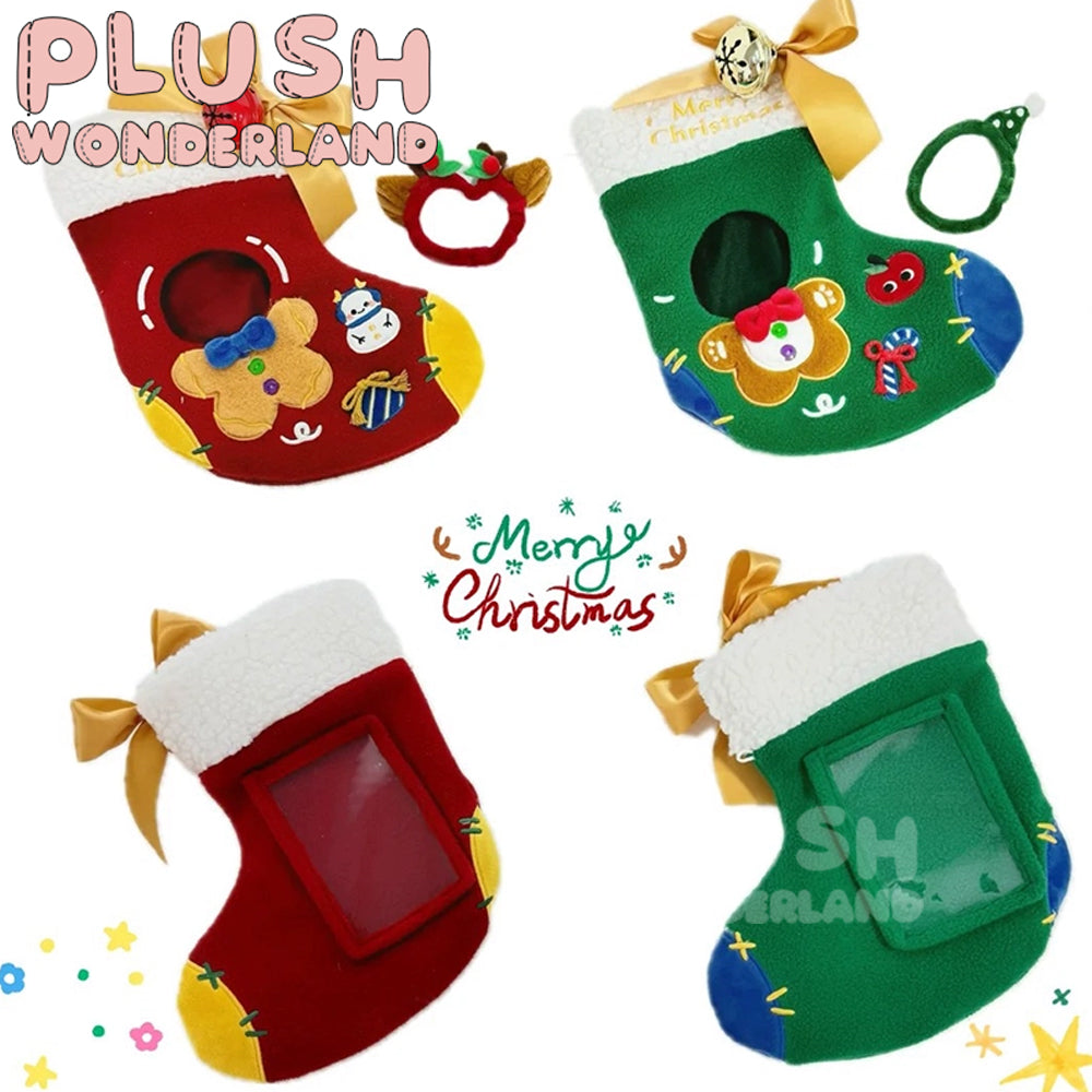 【IN STOCK】PLUSH WONDERLAND Christmas Socks 10CM Doll Clothes Bag