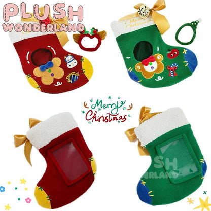 【IN STOCK】PLUSH WONDERLAND Christmas Socks 10CM Doll Clothes Bag