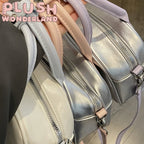 【In Stock】PLUSH WONDERLAND Black Crossbody Bag Cotton Doll 18CM Itabag