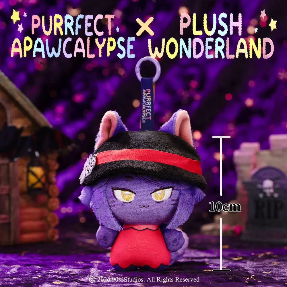 [10CM Doll] [Authorized] Purrfect Apawcalypse Plushie Keychain