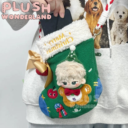 【IN STOCK】PLUSH WONDERLAND Christmas Socks 10CM Doll Clothes Bag