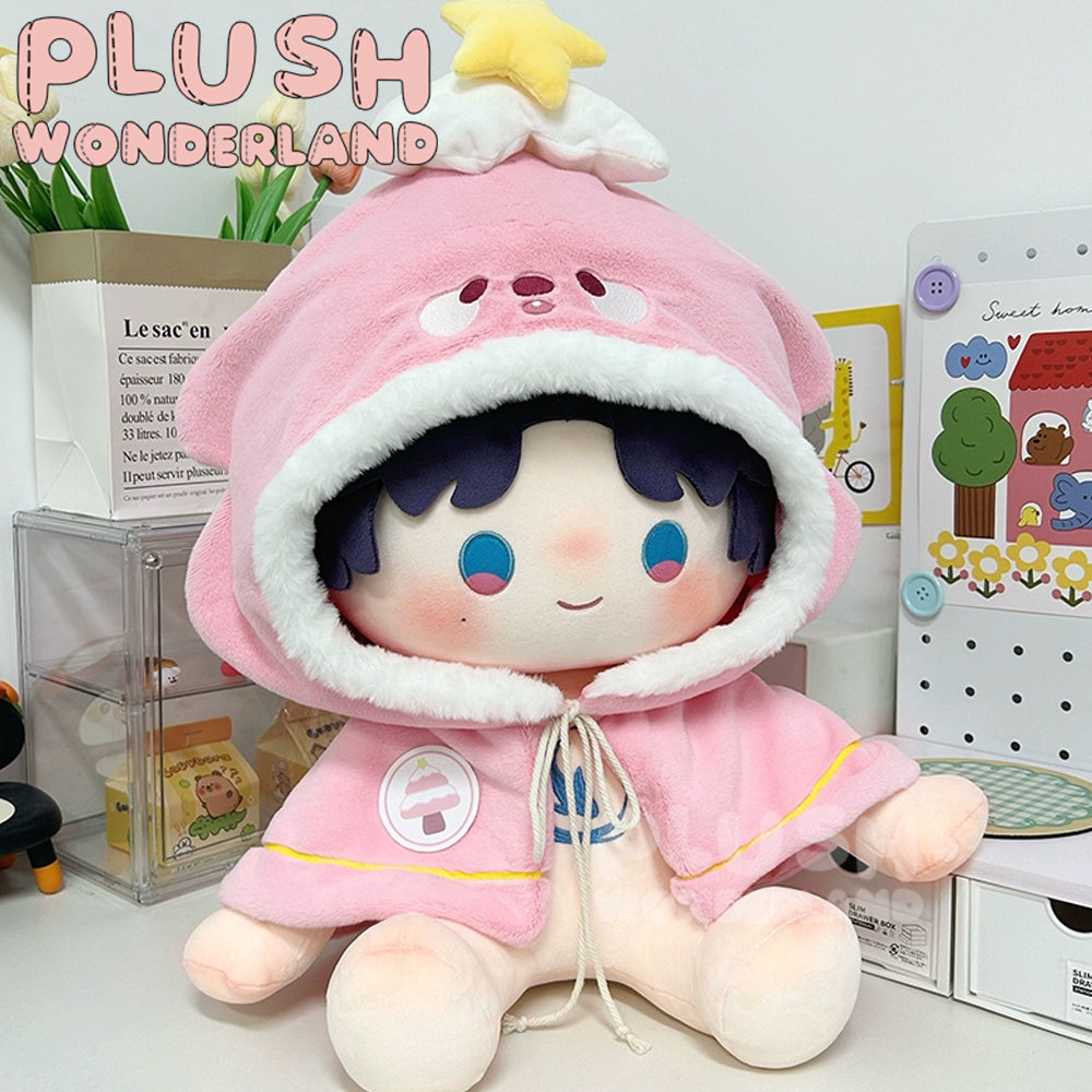 【IN STOCK】PLUSH WONDERLAND Cute Christmas cloak Plushies Cotton Doll Clothes 10 CM/20CM