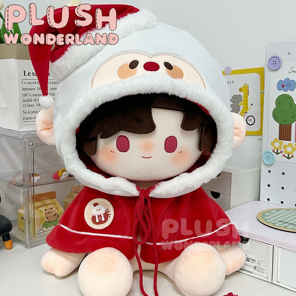 【IN STOCK】PLUSH WONDERLAND Cute Christmas cloak Plushies Cotton Doll Clothes 10 CM/20CM