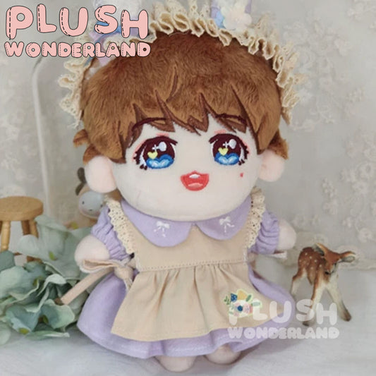【PRESALE】PLUSH WONDERLAND Mori cotton And Linen Skirt Plushies Cotton Doll Clothes 20CM
