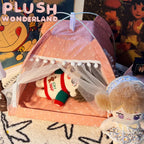 【Auf Lager】Plüsch-Wunderland-Prinzessin 20 cm, Baumwollpuppenbettzelt