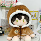 【IN STOCK】PLUSH WONDERLAND Cute Christmas cloak Plushies Cotton Doll Clothes 10 CM/20CM
