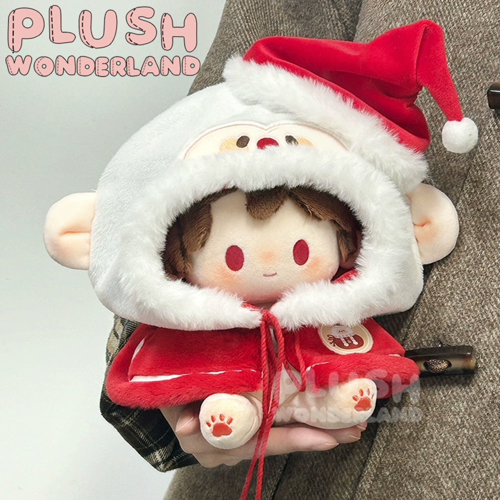 【IN STOCK】PLUSH WONDERLAND Cute Christmas cloak Plushies Cotton Doll Clothes 10 CM/20CM