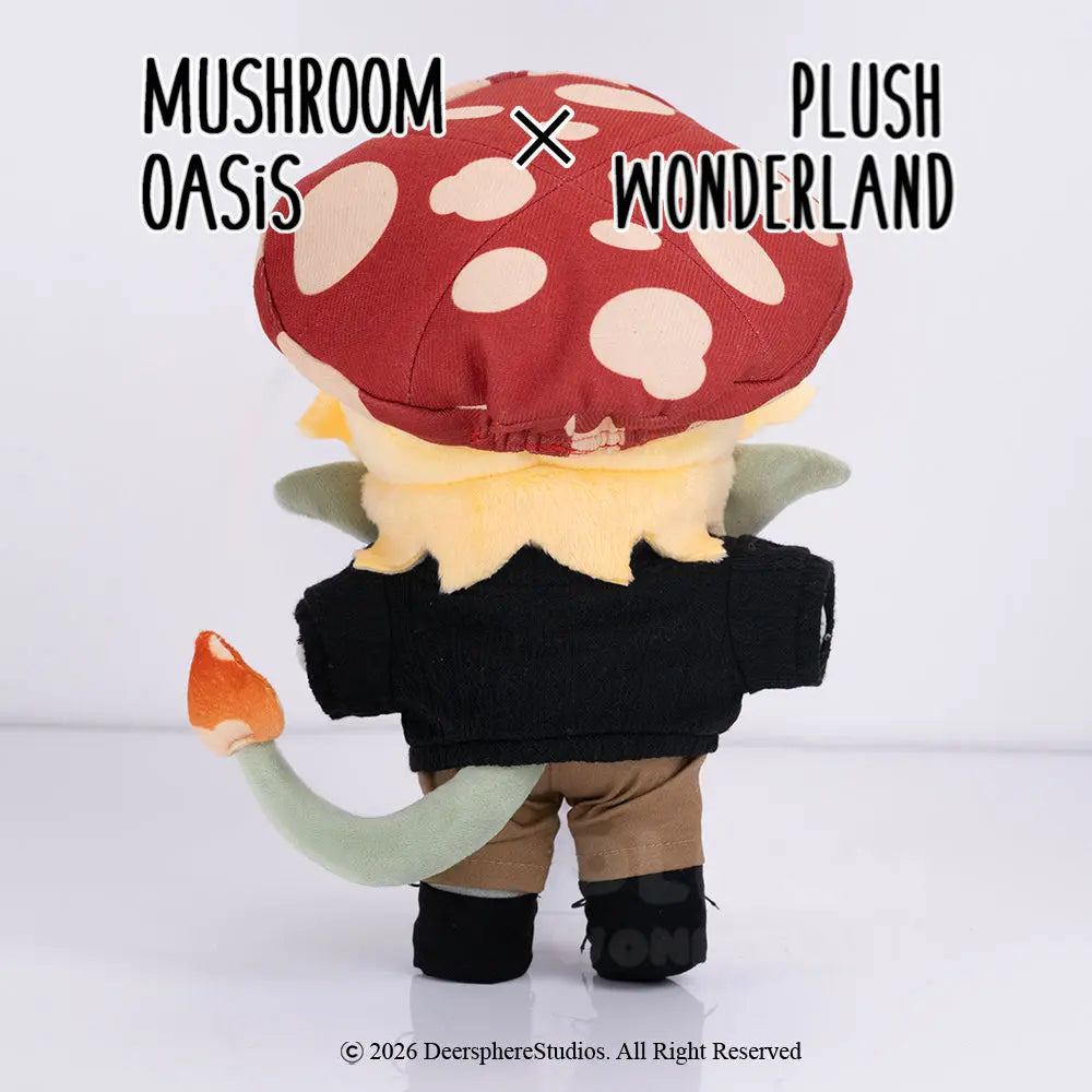 【PRESALE】【Authorized】PLUSH WONDERLAND Mushroom Oasis Mychael 20CM Plushie Cotton Doll   【PRESALE】【Authorized】PLUSH WONDERLAND Mushroom Oasis Mychael 20CM Plushie Cotton Doll