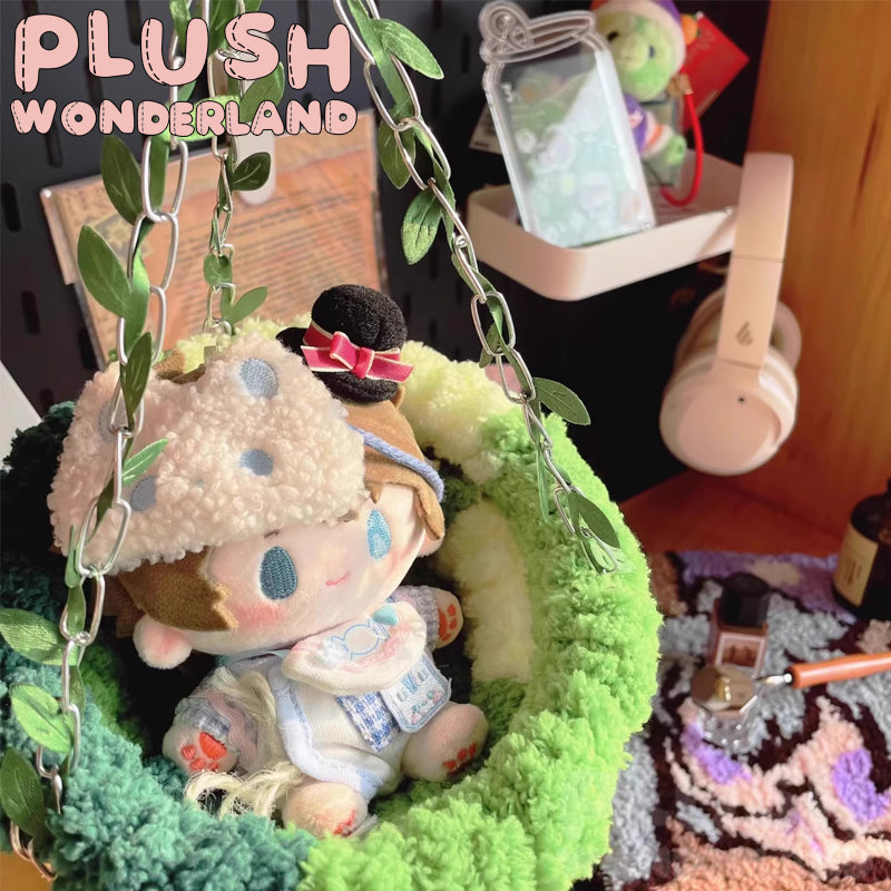 【Auf Lager】Plüsch-Wunderland Grüne Schaukel-Hängematte für Puppen, 10 cm