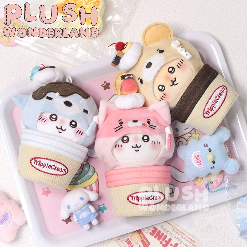 【In Stock】PLUSH WONDERLAND Animal Ice Cream Plushies Cotton Doll Clothes 10CM