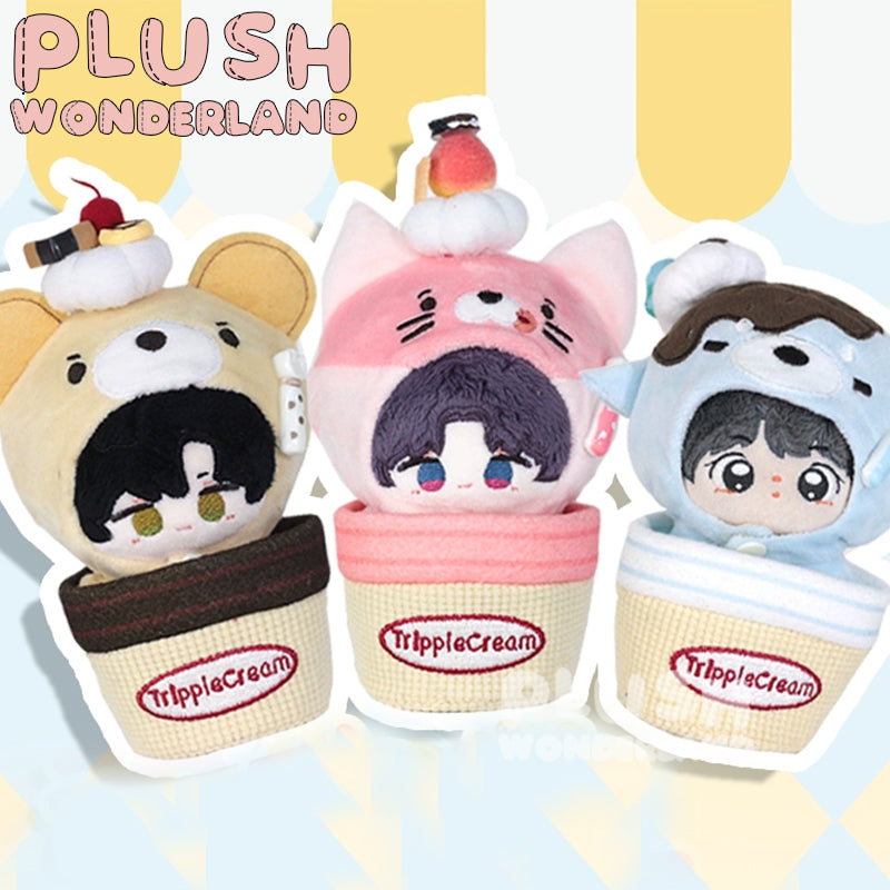【In Stock】PLUSH WONDERLAND Animal Ice Cream Plushies Cotton Doll Clothes 10CM