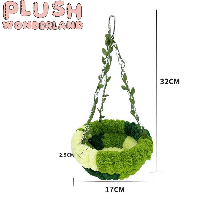 【Auf Lager】Plüsch-Wunderland Grüne Schaukel-Hängematte für Puppen, 10 cm