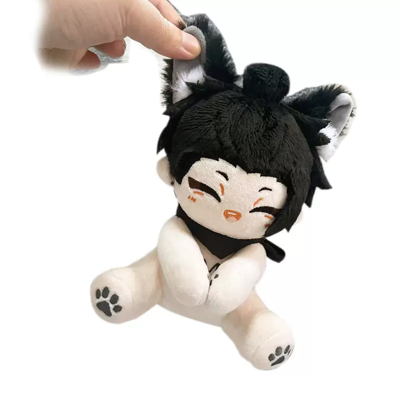 【Auf Lager】Plüschtier aus dem Anime-Wunderland, sitzend, aus Baumwolle, 15 cm, von Fans hergestellt