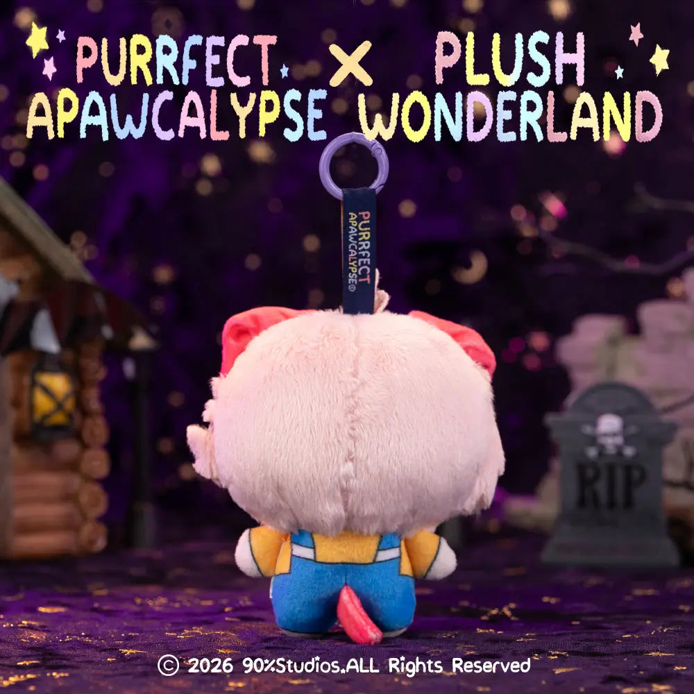 [10CM Doll] [Authorized] Purrfect Apawcalypse Plushie Keychain