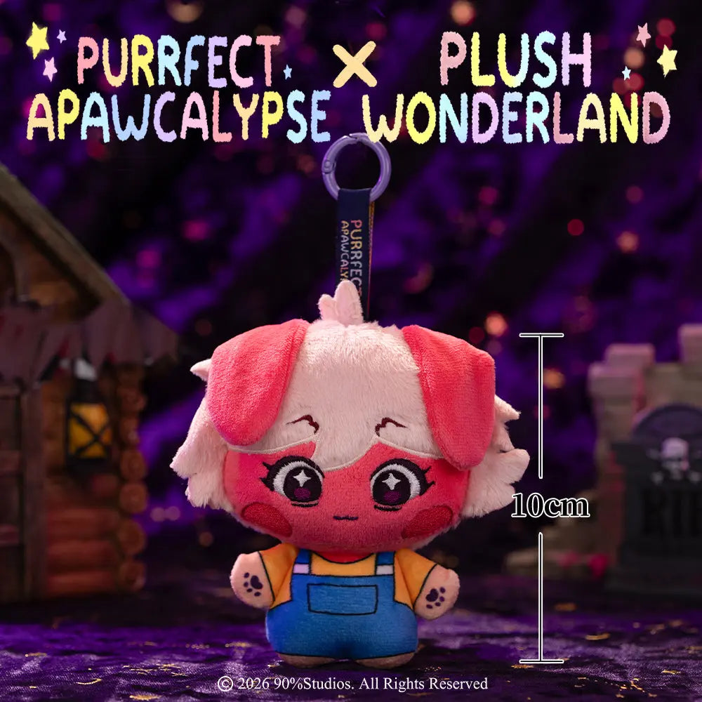 [10CM Doll] [Authorized] Purrfect Apawcalypse Plushie Keychain