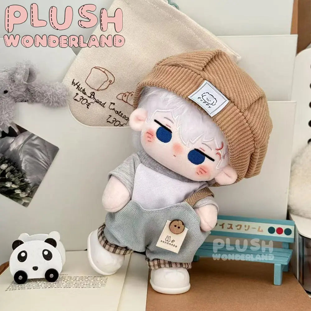 [20CM Doll Clothes] Cute Dress & Overalls Outfit Set