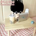 【Auf Lager】Plüsch-Wunderland-Fotografie-Requisite, Schreibtisch, 10 cm/20 cm Puppentisch aus Holz