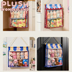 [10CM Doll Hanging Organizer]Beige with multiple compartments Doll Display