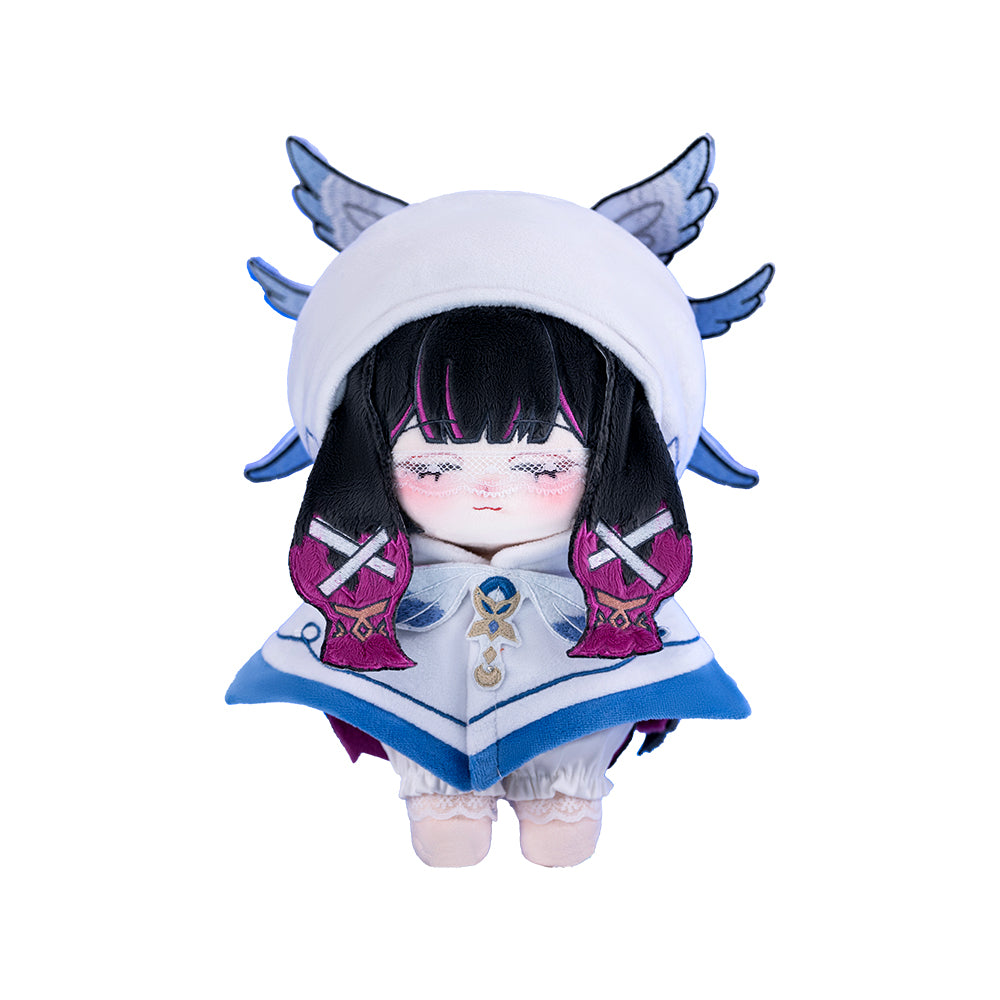 【VORVERKAUF】WUNDERLAND Mondmädchen Wiegenlied Plüschtier 20 cm, Baumwollpuppe, FANMADE