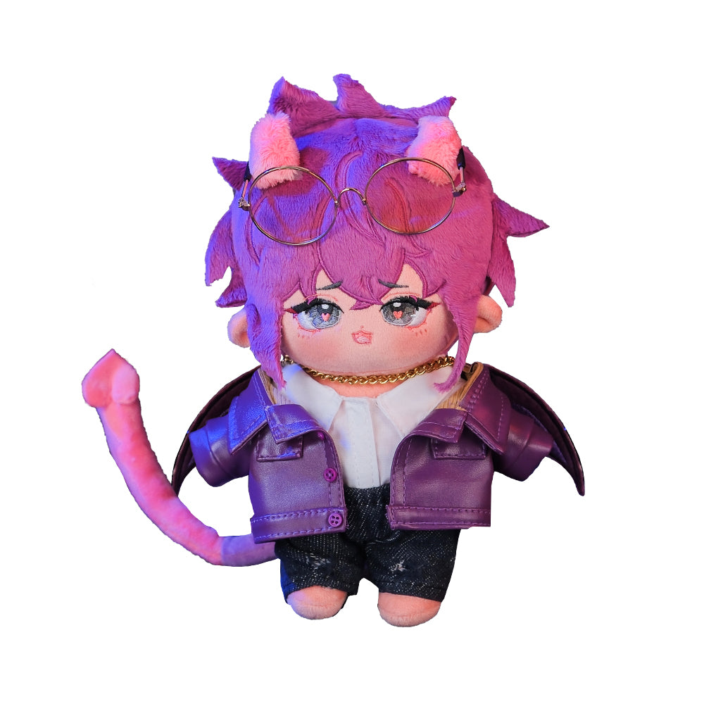 【Ausverkauft】PLUSH WONDERLAND Kleine Succubus-Plüschpuppe aus Baumwolle, 20 cm, Fan-Herstellung