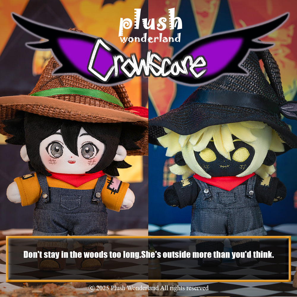 【PRESALE】【Authorized】PLUSH WONDERLAND Crowscare Ryo 20CM Plushie Cotton Doll