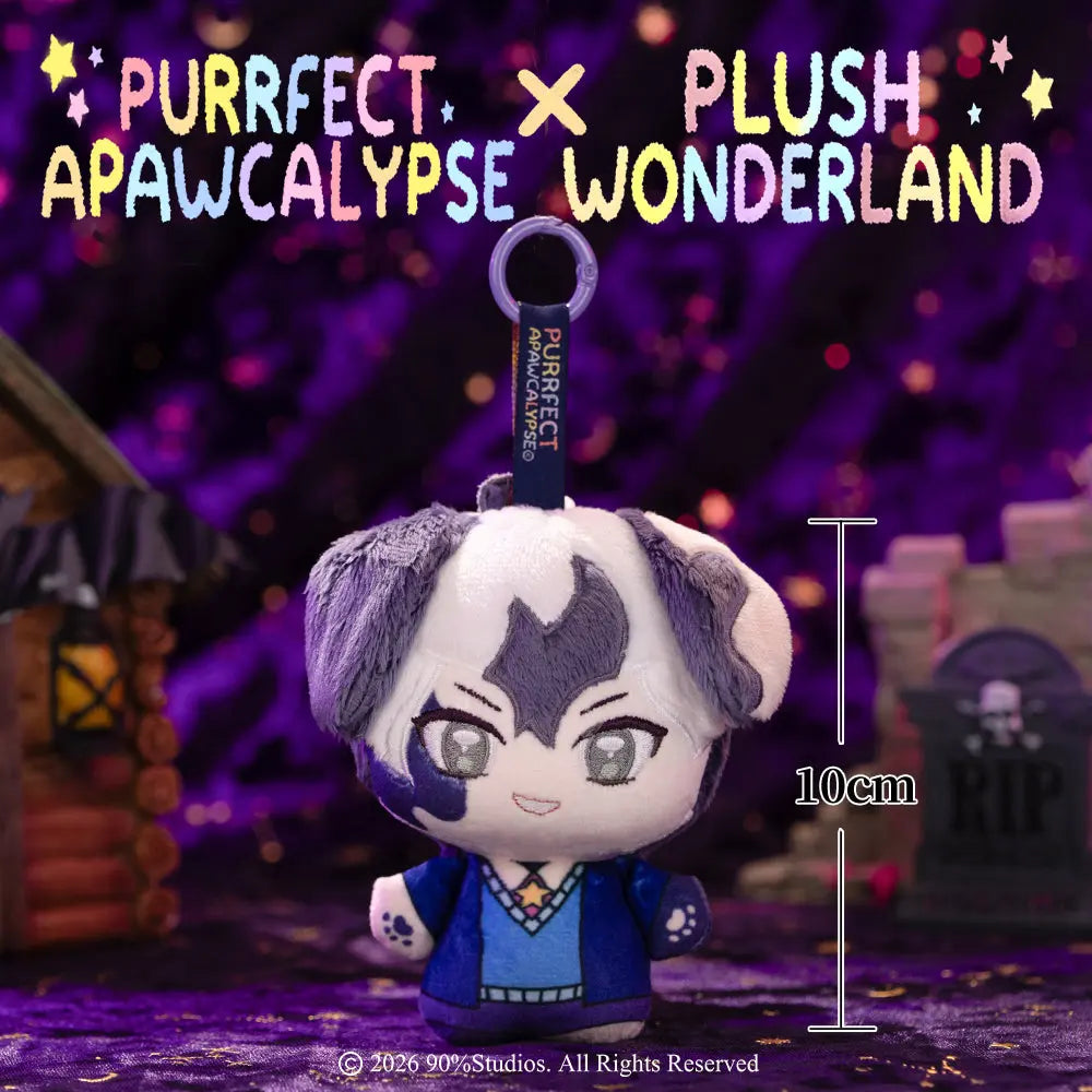 [10CM Doll] [Authorized] Purrfect Apawcalypse Plushie Keychain