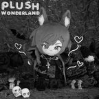 【Sold Out】PLUSH WONDERLAND Red Cat Plushies Cotton Doll 20CM FANMADE   【Sold Out】PLUSH WONDERLAND Red Cat Plushies Cotton Doll 20CM FANMADE