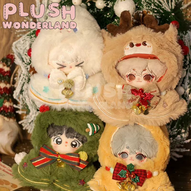 【IN STOCK】PLUSH WONDERLAND Christmas Rudolph/ Gingerbread/ Snowman/ Christmas Tree Cotton Doll Clothes 10CM