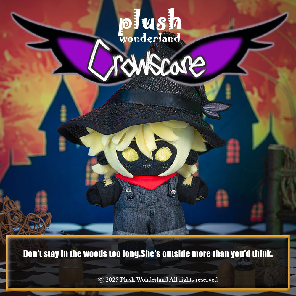 【PRESALE】【Authorized】PLUSH WONDERLAND Crowscare Ryo Night Ver. 20CM Plushie Cotton Doll