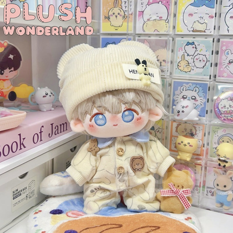 【INSTOCK】PLUSH WONDERLAND Bear Cookies Suit Set 10/20CM Doll Clothes