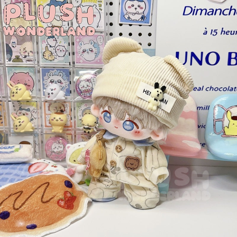 【INSTOCK】PLUSH WONDERLAND Bear Cookies Suit Set 10/20CM Doll Clothes
