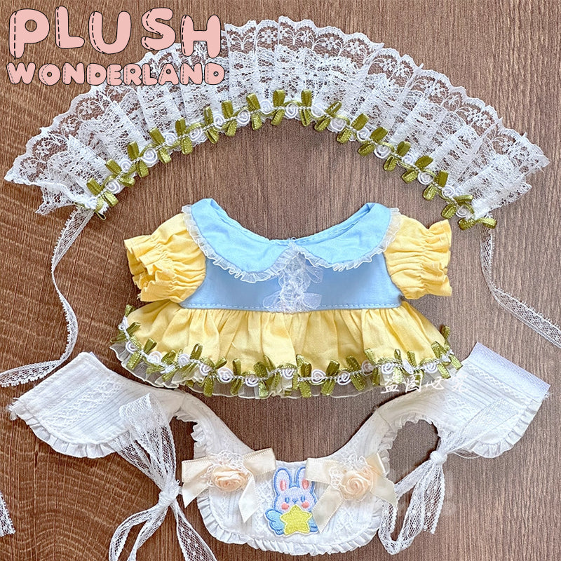 【SOFORT VERFÜGBAR】PLUSH WONDERLAND Pastoral Maid Outfit 20CM Puppenkleidung