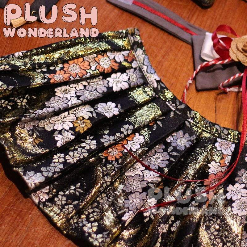 【In Stock】PLUSH WONDERLAND Japanese Kimono Flower Girl Plushies Cotton Doll Clothes 20CM