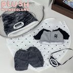 [20CM Doll Clothes] Black‑Grey Cool Sporty Outfit