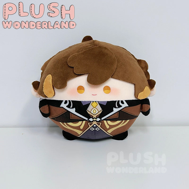 【SOFORT VERFÜGBAR】Plüschkissen „Wunderland“ mit Charakter-Knödel, 25 cm, Plüschanhänger