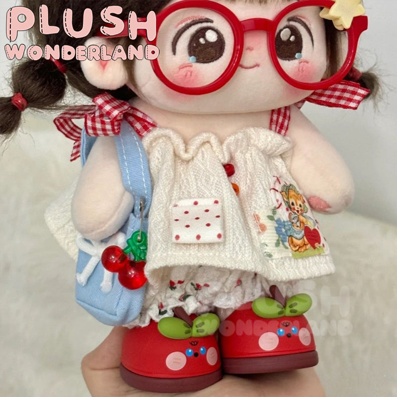 【INSTOCK】PLUSH WONDERLAND cherry kitten series Suit Set 20CM Doll Clothes