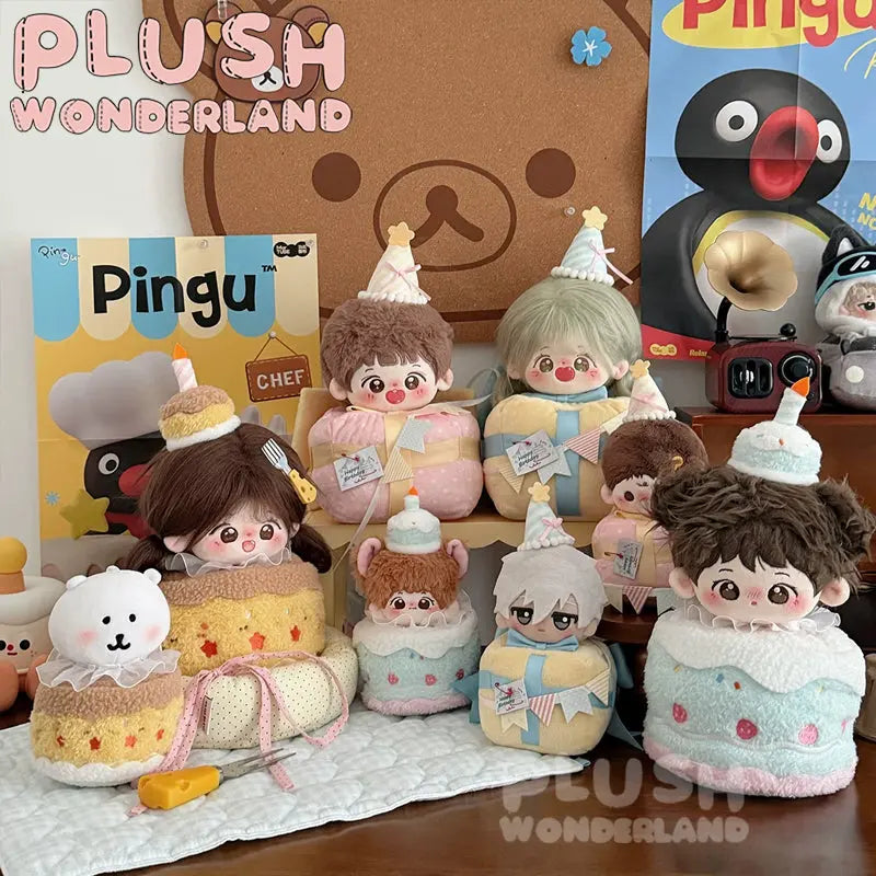 【INSTOCK】PLUSH WONDERLAND Fluffy Birthday Party 10/20CM Doll Clothes   【INSTOCK】PLUSH WONDERLAND Fluffy Birthday Party 10/20CM Doll Clothes