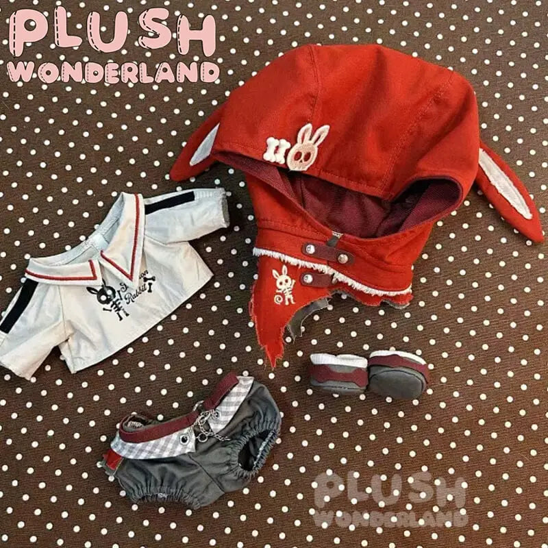 【INSTOCK】PLUSH WONDERLAND dark rabbit hunter 20CM Doll Clothes   【INSTOCK】PLUSH WONDERLAND dark rabbit hunter 20CM Doll Clothes
