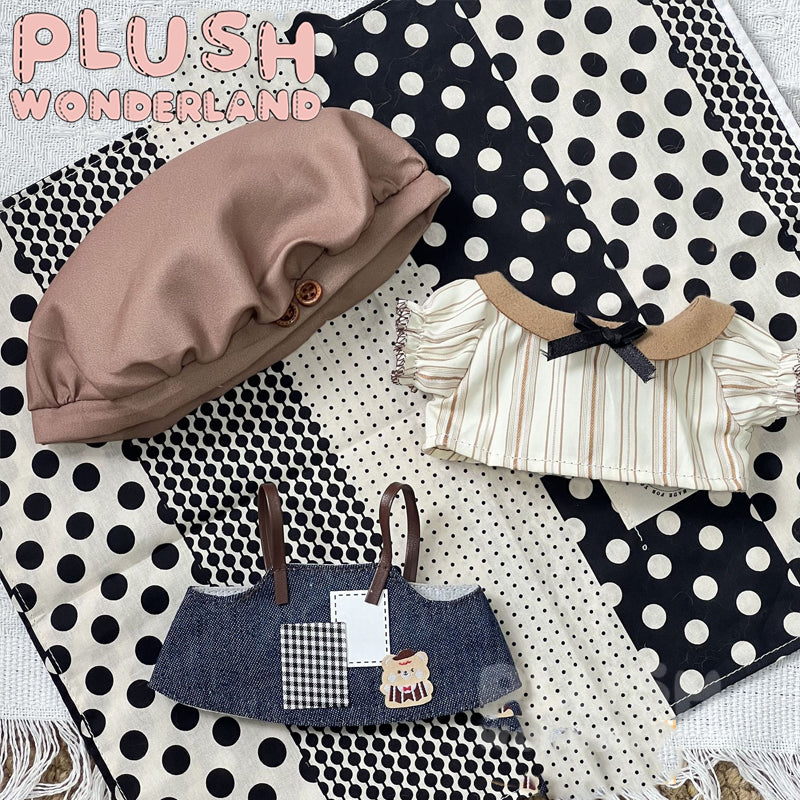 【INSTOCK】PLUSH WONDERLAND Caramel Bear Set 20CM Doll Clothes