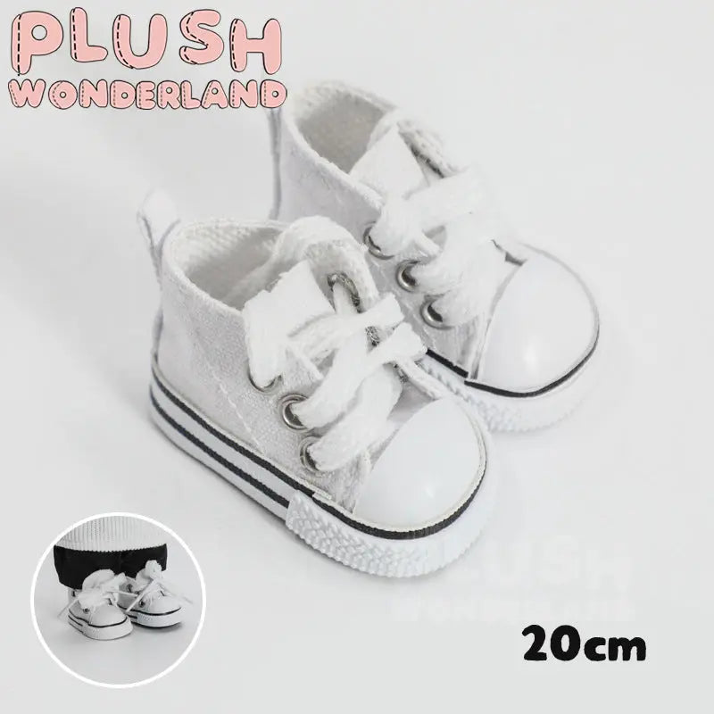 【INSTOCK】PLUSH WONDERLAND Casual canvas shoes 20CM Doll Accessories   【INSTOCK】PLUSH WONDERLAND Casual canvas shoes 20CM Doll Accessories