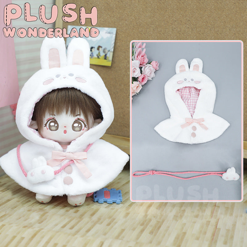 【INSTOCK】PLUSH WONDERLAND Cute animal capes Set 20CM Doll Clothes